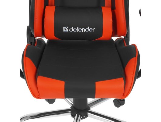 Кресло Defender Azgard Black/Red